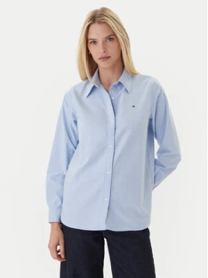 Tommy Hilfiger Koszula WW0WW46111 Błękitny Relaxed Fit