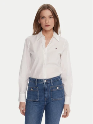 Tommy Hilfiger Koszula WW0WW47169 Biały Regular Fit