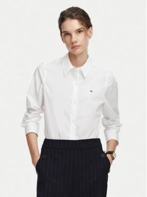 Tommy Hilfiger Koszula WW0WW47169 Biały Regular Fit