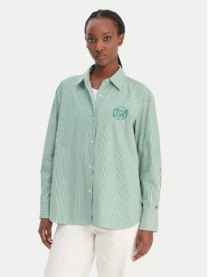 Tommy Hilfiger Koszula WW0WW48190 Zielony Regular Fit