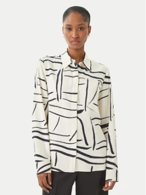 Tommy Hilfiger Koszula WW0WW49611 Beżowy jasny Regular Fit