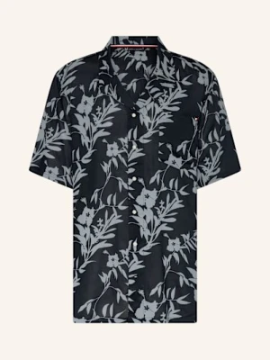 Tommy Hilfiger Koszula Z Klapami Comfort Fit blau