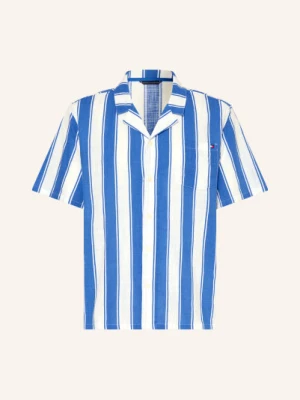 Tommy Hilfiger Koszula Z Krótkim Rękawem Comfort Fit blau
