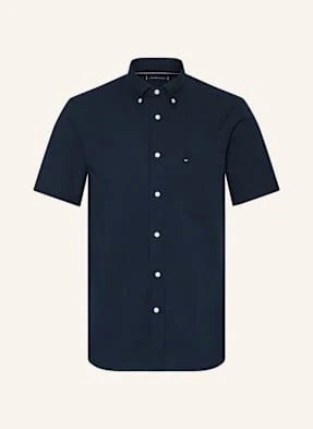 Tommy Hilfiger Koszula Z Krótkim Rękawem Regular Fit blau