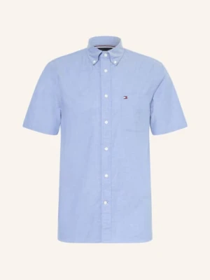 Tommy Hilfiger Koszula Z Krótkim Rękawem Regular Fit blau