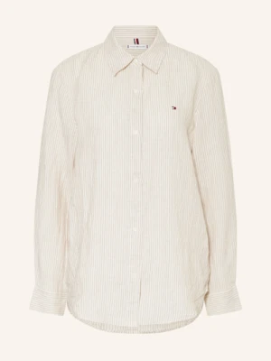 Tommy Hilfiger Koszula Z Lnu beige