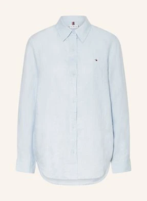 Tommy Hilfiger Koszula Z Lnu blau