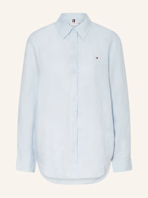 Tommy Hilfiger Koszula Z Lnu blau