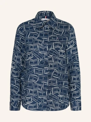 Tommy Hilfiger Koszula Z Lnu blau