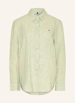 Tommy Hilfiger Koszula Z Lnu gruen