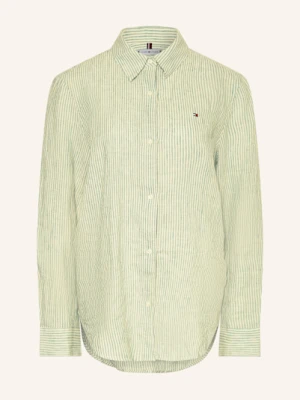 Tommy Hilfiger Koszula Z Lnu gruen