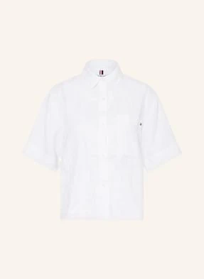 Tommy Hilfiger Koszula Z Lnu weiss