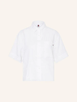 Tommy Hilfiger Koszula Z Lnu weiss
