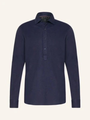 Tommy Hilfiger Koszula Z Materiału Pika Regular Fit blau