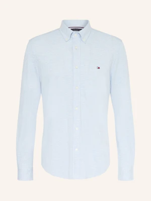 Tommy Hilfiger Koszula Pikowana Regular Fit blau