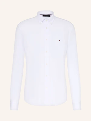 Tommy Hilfiger Koszula Z Materiału Pika Regular Fit weiss