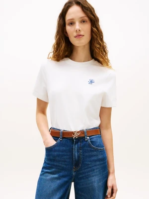 Zdjęcie produktu Tommy Hilfiger Koszulka Kobiety Bawełna biały
