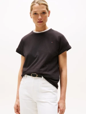 Zdjęcie produktu Tommy Hilfiger Koszulka damska Kobiety Bawełna czarny,