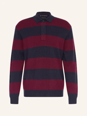 Tommy Hilfiger Koszulka Dzianinowa W Stylu Rugby blau