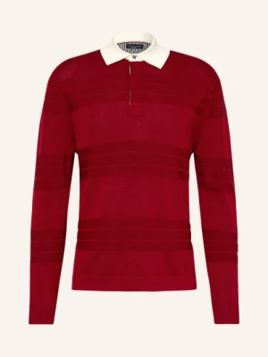 Tommy Hilfiger Koszulka Dzianinowa W Stylu Rugby rot