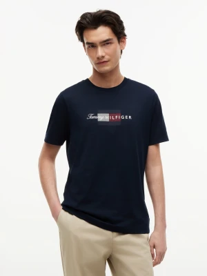 Zdjęcie produktu Tommy Hilfiger Koszulka Mężczyźni Bawełna (100%) niebieski