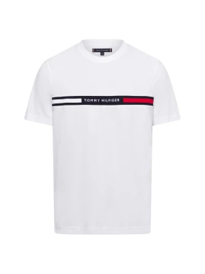 Tommy Hilfiger Koszulka Mężczyźni Bawełna biały