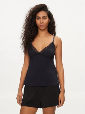 Tommy Hilfiger Koszulka piżamowa UW0UW05404 Granatowy Slim Fit