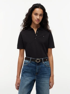 Tommy Hilfiger koszulka polo Kobiety Bawełna czarny