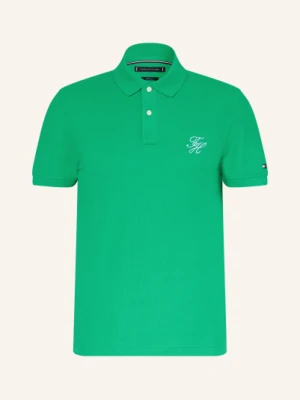 Tommy Hilfiger Koszulka Polo Piqué O Kroju Regular Fit gruen