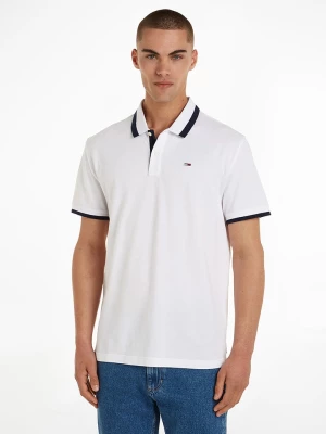 Tommy Hilfiger Koszulka polo w kolorze białym rozmiar: XL