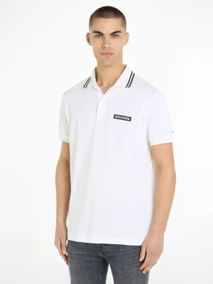 Tommy Hilfiger Koszulka polo w kolorze białym rozmiar: L