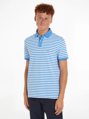 Tommy Hilfiger Koszulka polo w kolorze błękitno-białym rozmiar: XXL