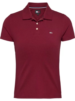 Tommy Hilfiger Koszulka polo w kolorze bordowym rozmiar: XS