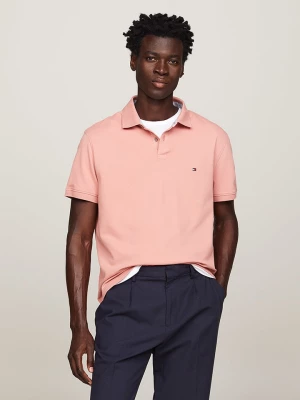 Tommy Hilfiger Koszulka polo w kolorze brzoskwiniowym rozmiar: S