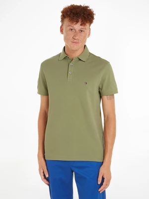 Tommy Hilfiger Koszulka polo w kolorze oliwkowym rozmiar: L