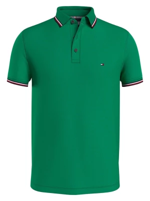 Tommy Hilfiger Koszulka polo w kolorze zielonym rozmiar: L