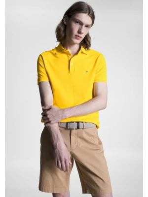 Tommy Hilfiger Koszulka polo w kolorze żółtym rozmiar: L