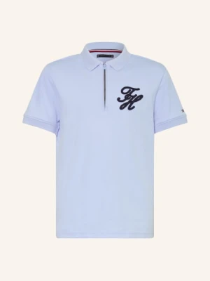 Tommy Hilfiger Koszulka Polo Z Dżerseju blau