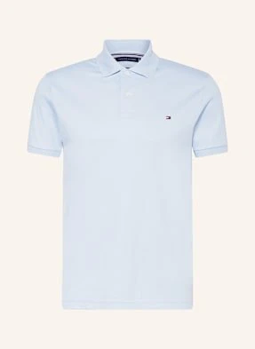 Tommy Hilfiger Koszulka Polo Z Dżerseju Regular Fit blau