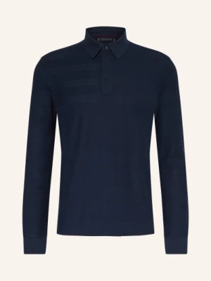 Tommy Hilfiger Koszulka Polo Z Dżerseju Regular Fit blau