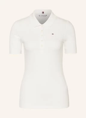 Tommy Hilfiger Koszulka Polo Z Dżerseju weiss