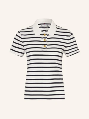 Tommy Hilfiger Koszulka Polo Z Dżerseju weiss