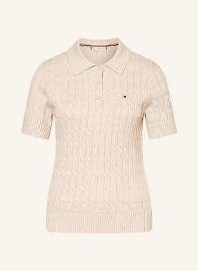 Tommy Hilfiger Koszulka Polo Z Dzianiny beige