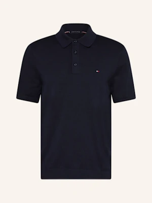 Tommy Hilfiger Koszulka Polo Z Dzianiny blau