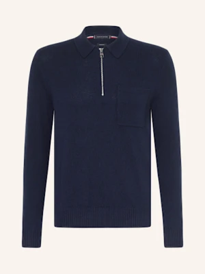 Tommy Hilfiger Koszulka Polo Z Dzianiny blau