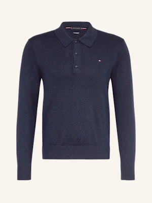 Tommy Hilfiger Koszulka Polo Z Dzianiny blau