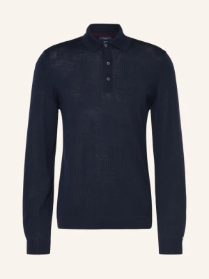 Tommy Hilfiger Koszulka Polo Z Dzianiny blau GRANATOWY