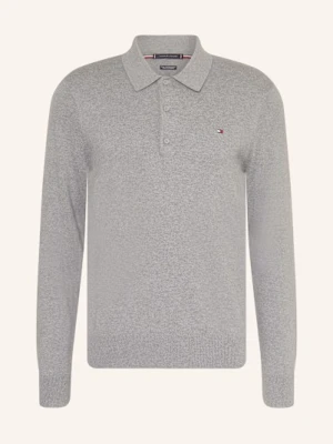 Tommy Hilfiger Koszulka Polo Z Dzianiny grau