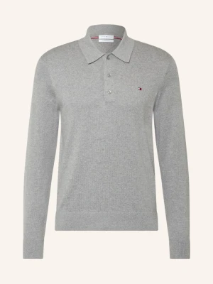 Tommy Hilfiger Koszulka Polo Z Dzianiny grau SZARY