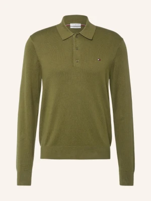 Tommy Hilfiger Koszulka Polo Z Dzianiny gruen CIEMNOZIELONY